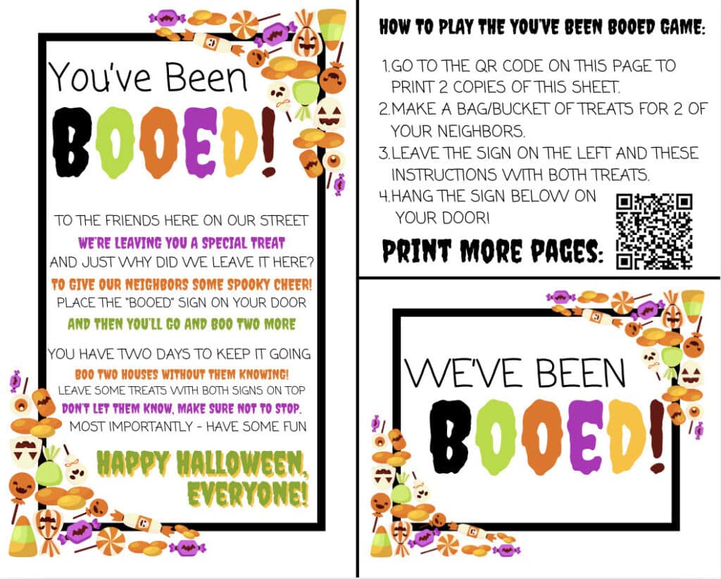 You've Been Booed (Free Printable PDFs) | Lamberts Lately